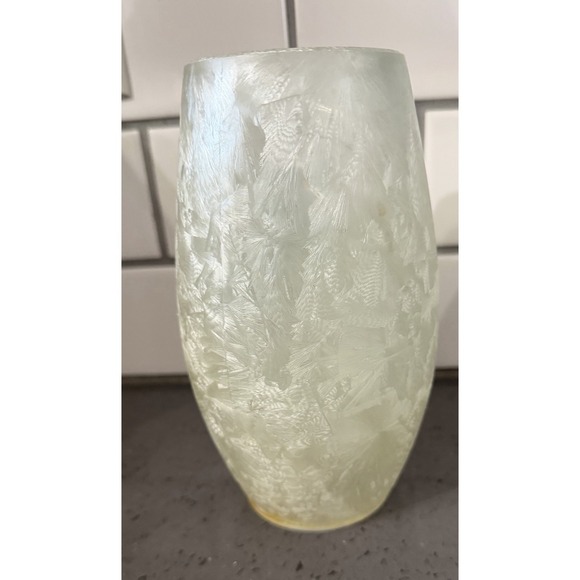 Christmas Lighted Light Up Glass Snowman Vase Cardinals Deer Winter Scene - Picture 7 of 12